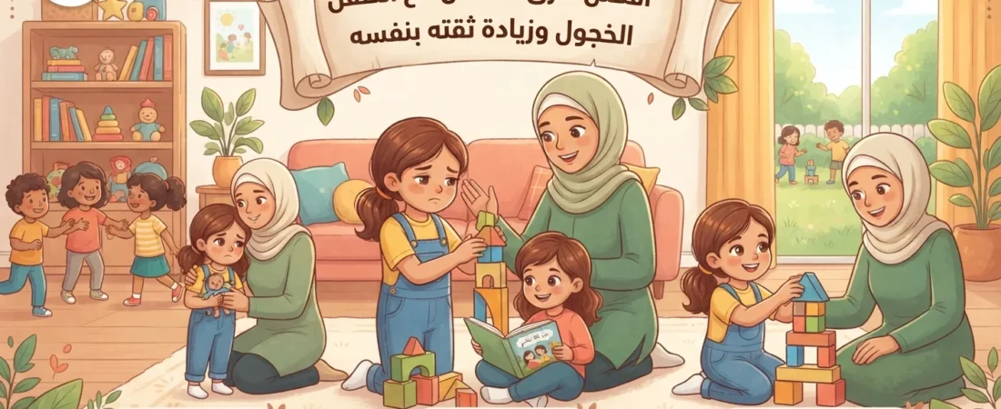 أفضل طرق التعامل مع الطفل الخجول وزيادة ثقته بنفسه