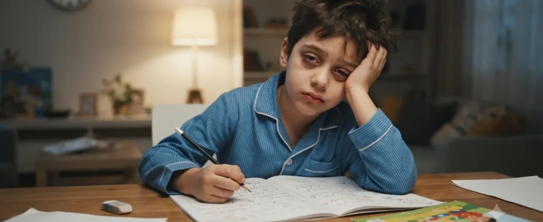 هل قلة النوم تؤثر على سلوك الأطفال؟